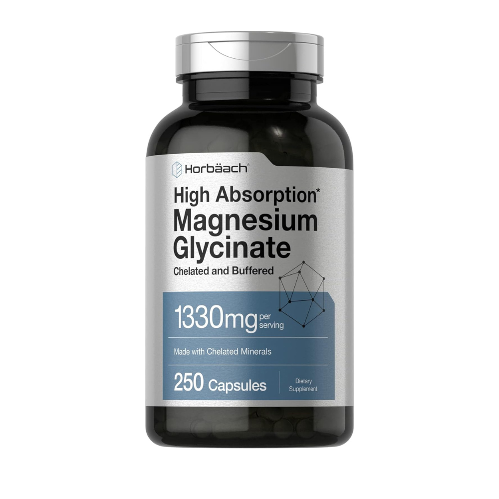 GLICINATO DE MAGNESIO QUELADO 1330 MG 250 CÁPSULAS HORBAACH