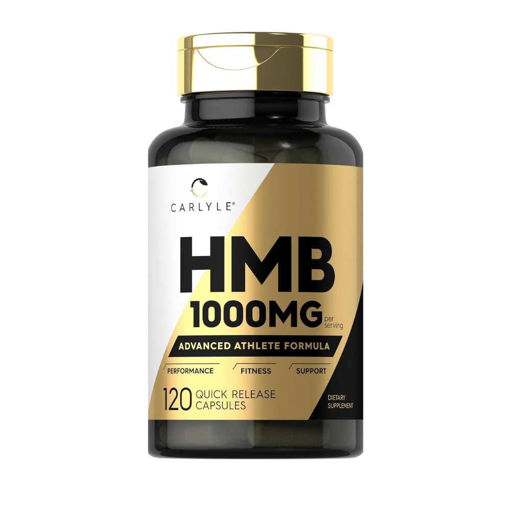 HMB (BETA-HIDROXI BETA-METILBUTIRATO) 1000MG 120 CÁPSULAS CARLYLE