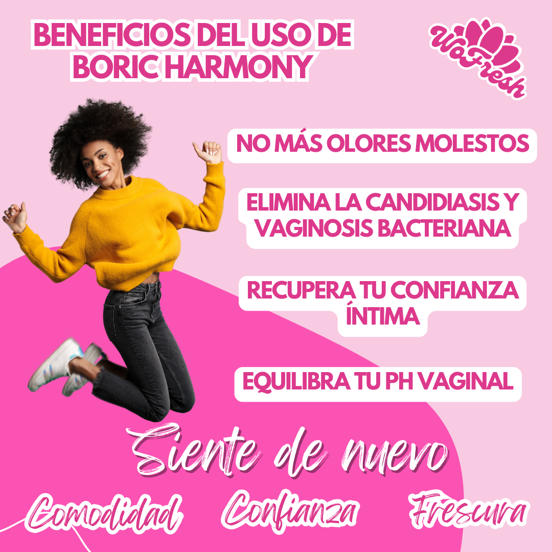 ÓVULOS DE ÁCIDO BÓRICO 600 MG BORIC HARMONY WOFRESH