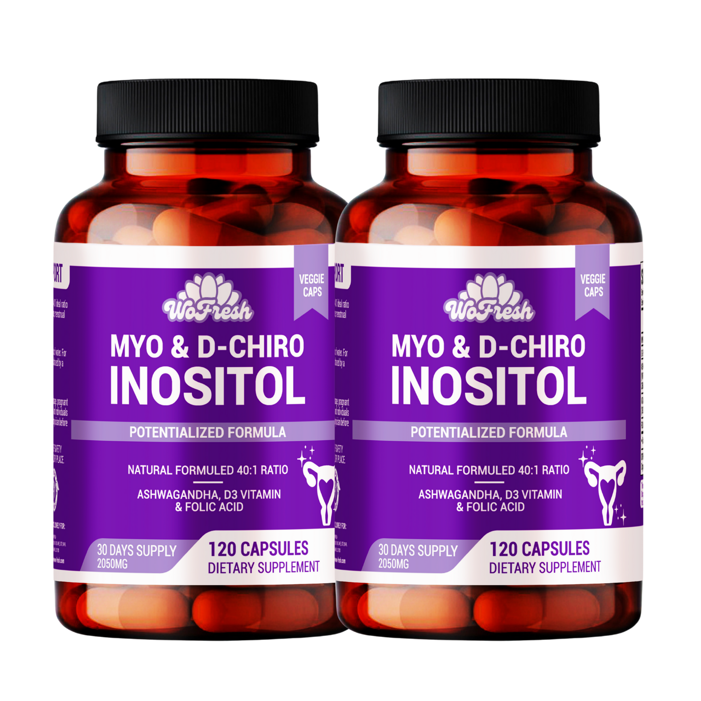 MYO D CHIRO INOSILTOL WOFRESH 2050MG PACK 2