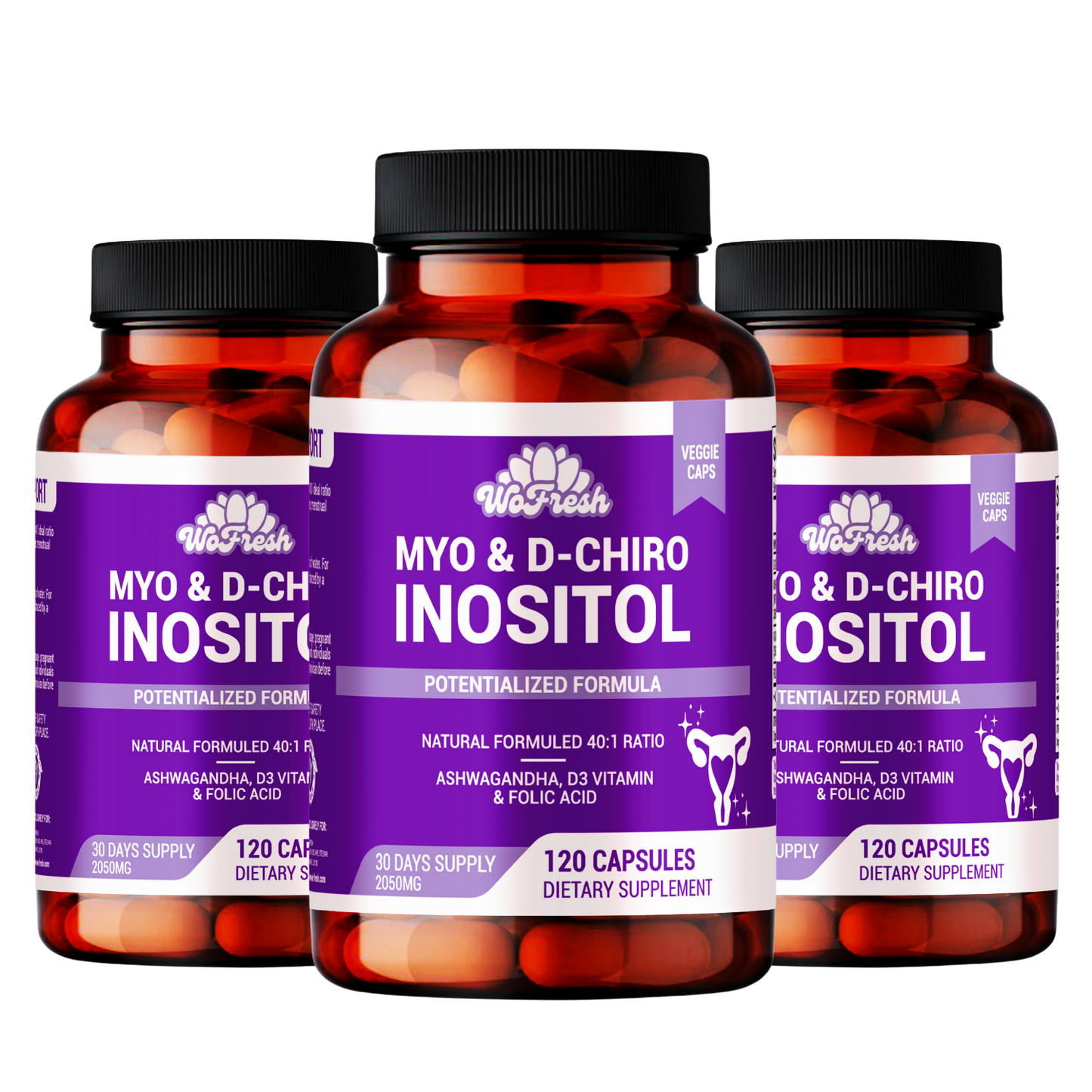 MYO D CHIRO INOSILTOL WOFRESH 2050MG PACK 3