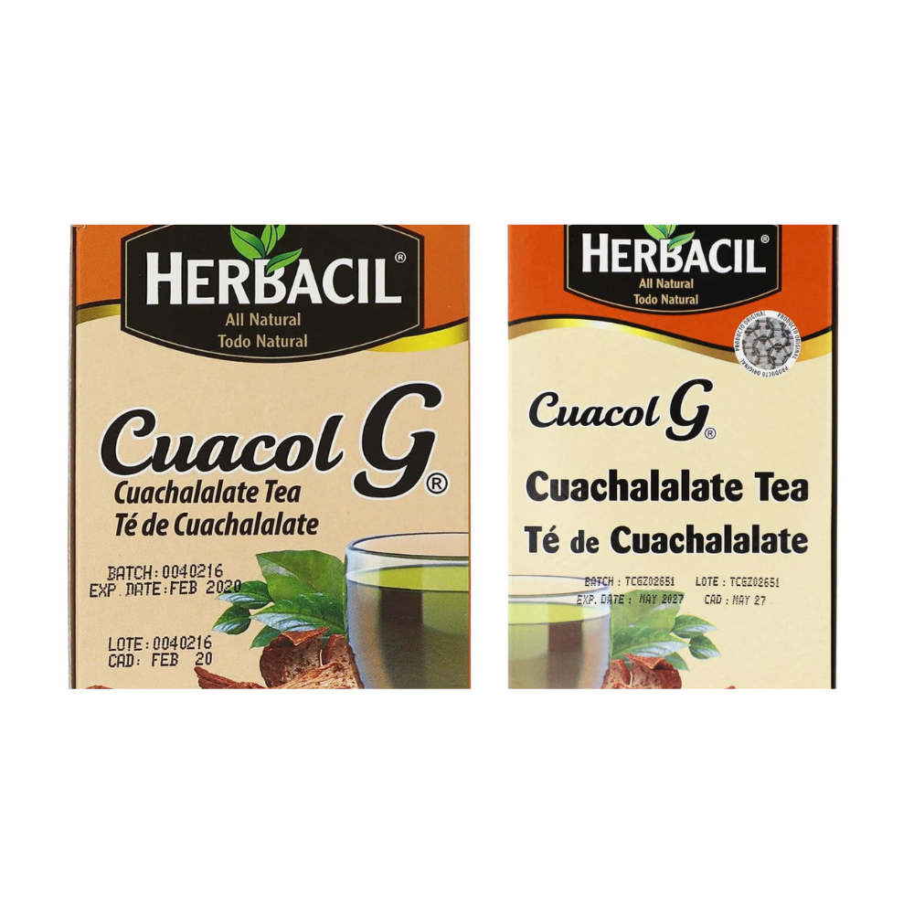 CUACHALALATE EN TE HERBACIL PACK X 2 CAJAS