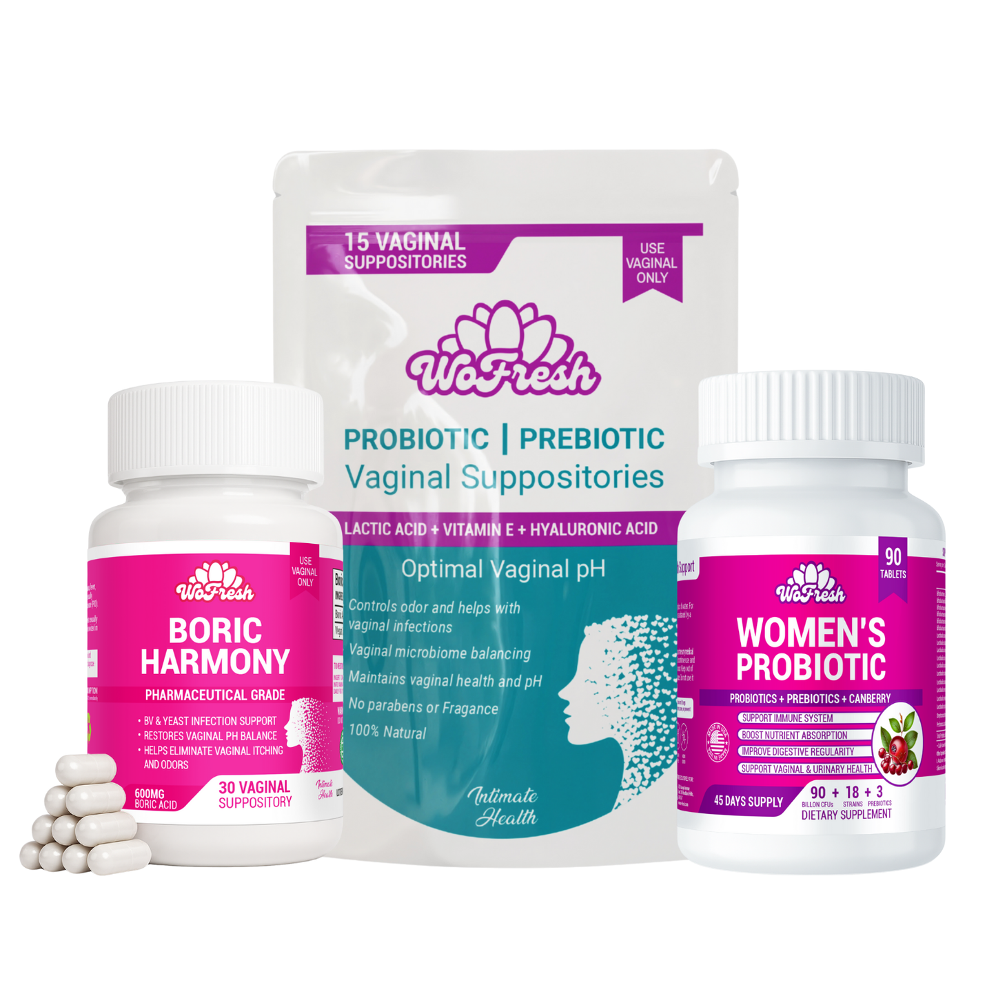 KIT ANTICANDIDIASIS AVANZADO DE WOFRESH