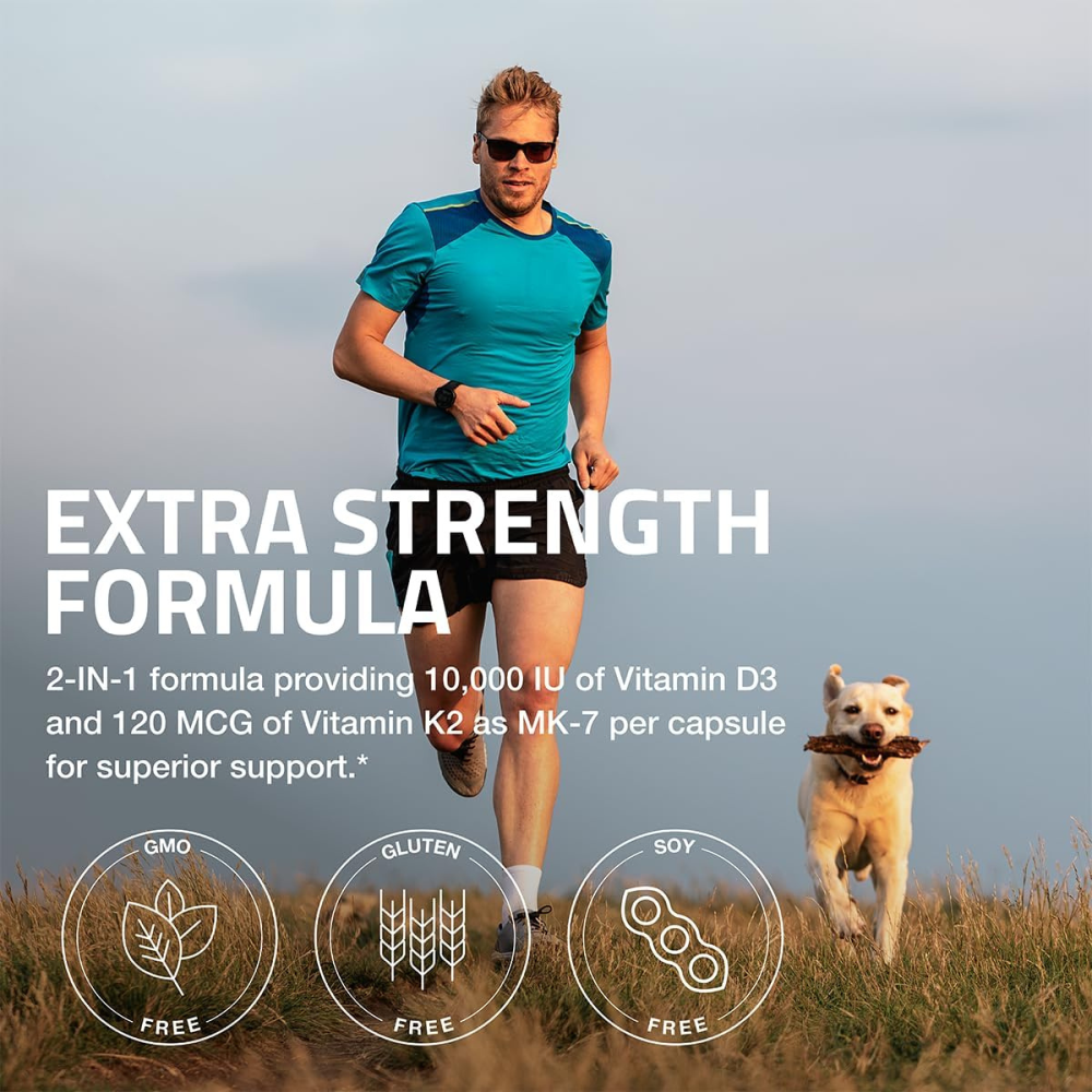 VITAMINA D3 K2 EXTRA FUERTE BRONSON