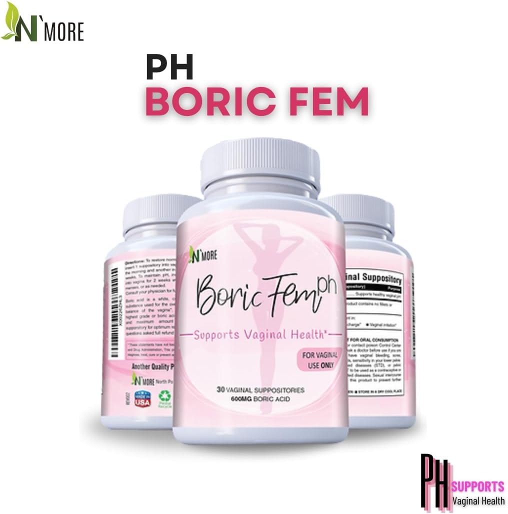 ÓVULOS DE ÁCIDO BÓRICO 600 MG BORIC FEM