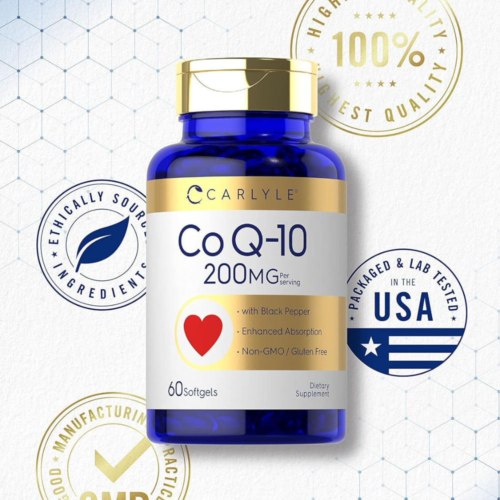 COENZIMA COQ10 200MG ULTRA POTENCIA CARLYLE