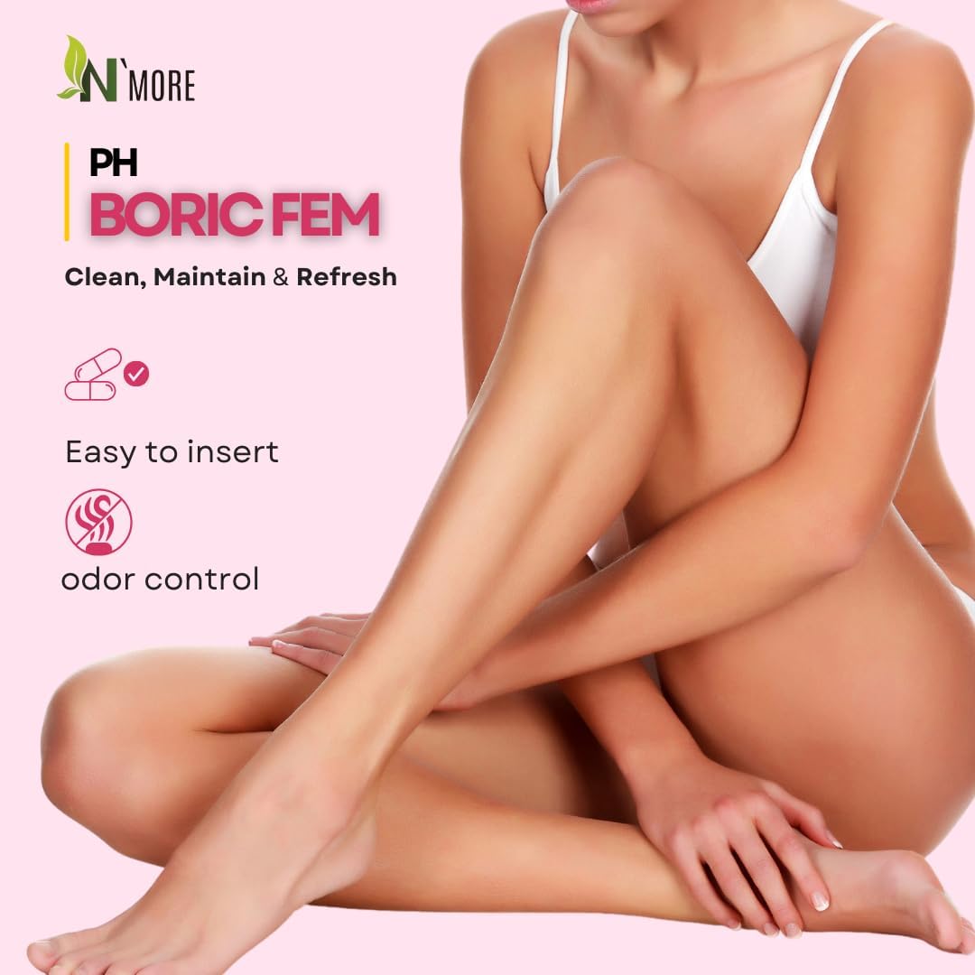 ÓVULOS DE ÁCIDO BÓRICO 600 MG BORIC FEM