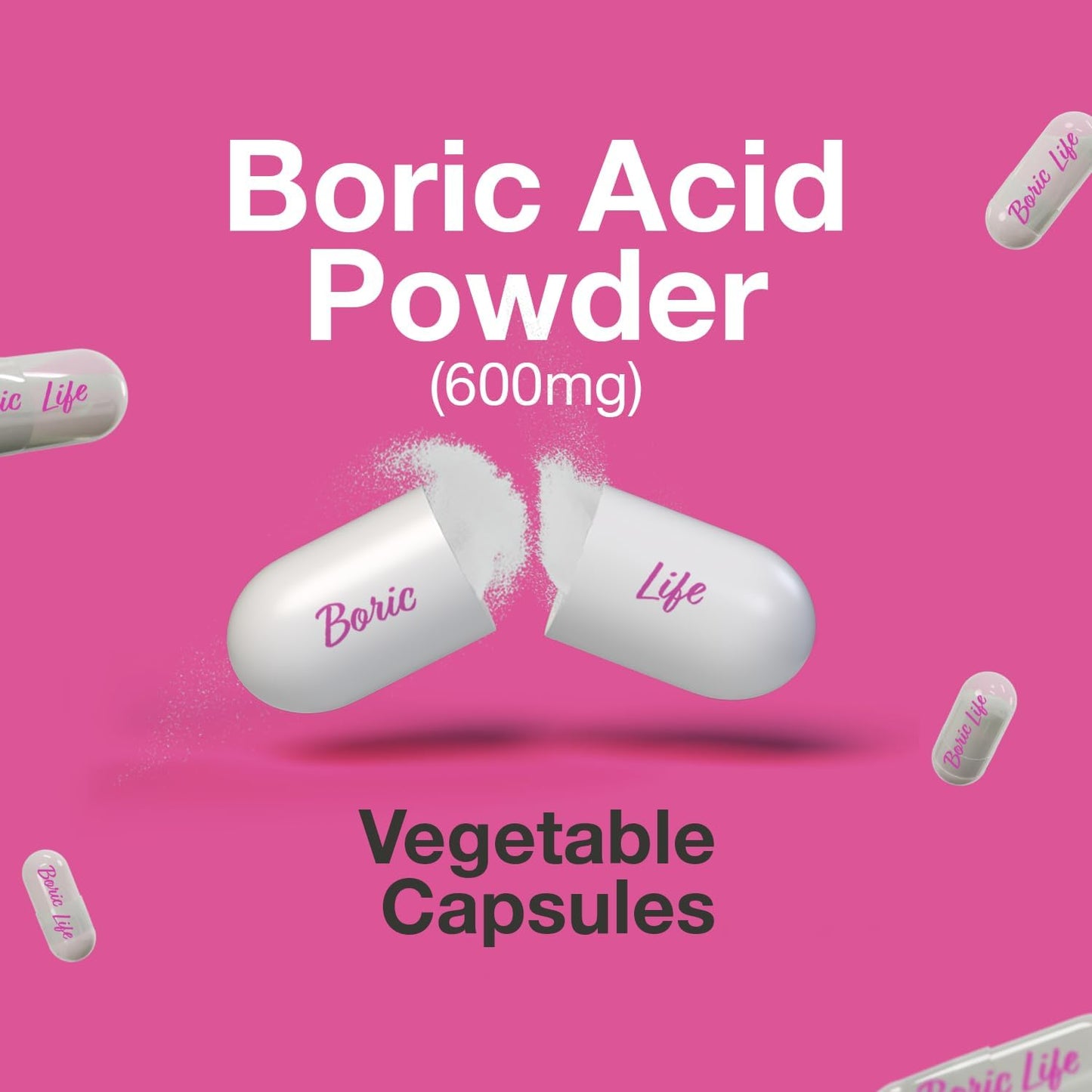 ÓVULOS DE ÁCIDO BÓRICO 600MG 14 UNDS BORIC LIFE