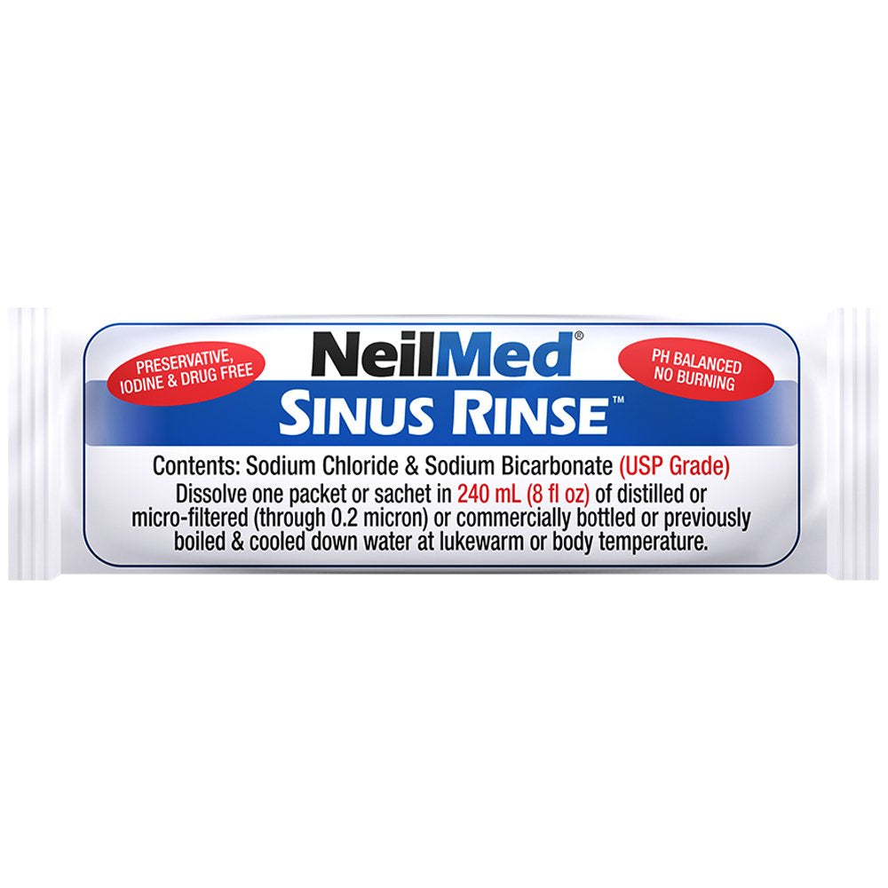 NEILMED SINUS RINSE ENJUAGUE NASAL X100 SOBRES