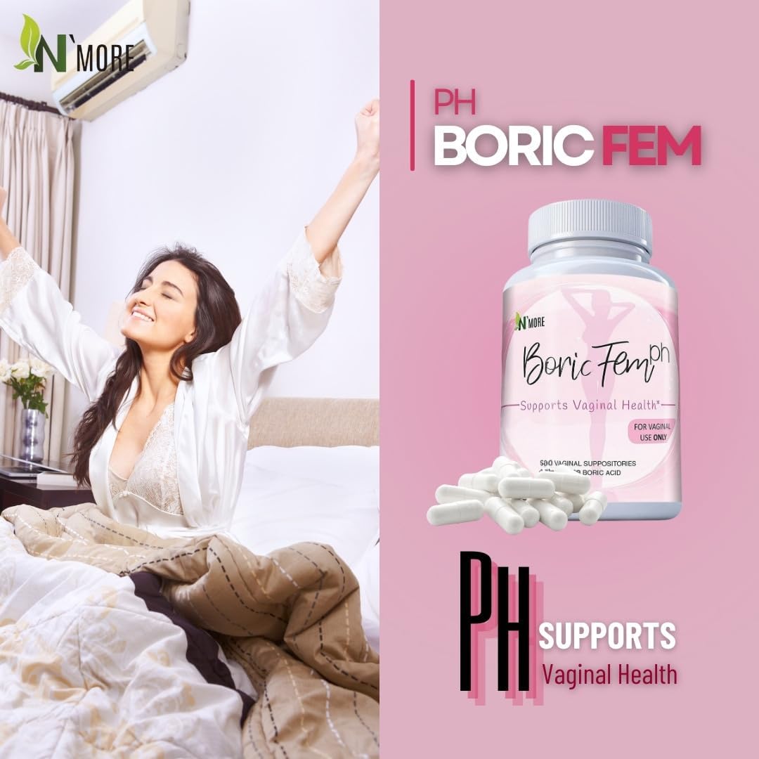 ÓVULOS DE ÁCIDO BÓRICO 600 MG BORIC FEM
