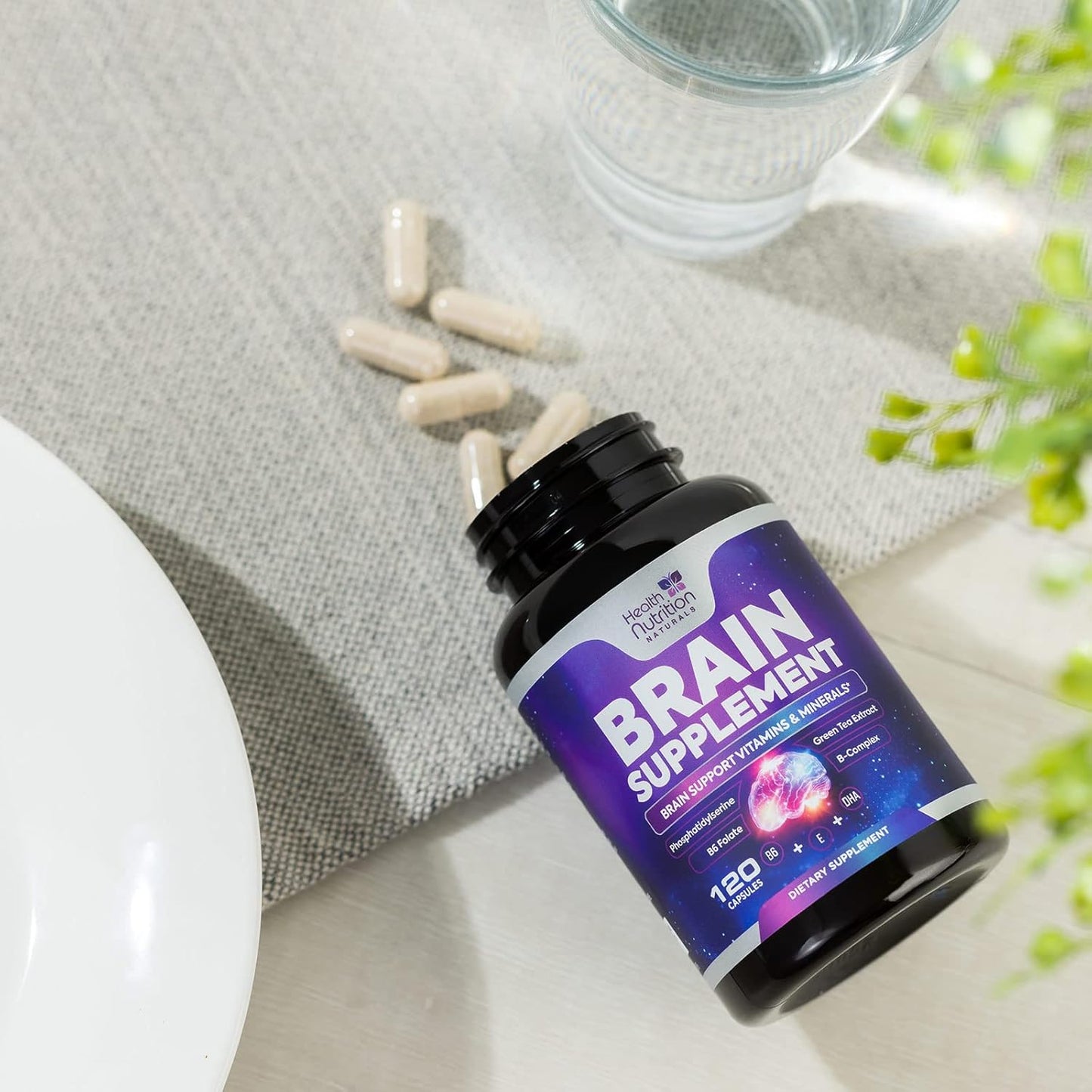 NOOTROPICO SUPLEMENTO CEREBRAL HEALTH NUTRITION NATURALS 120 CAPS