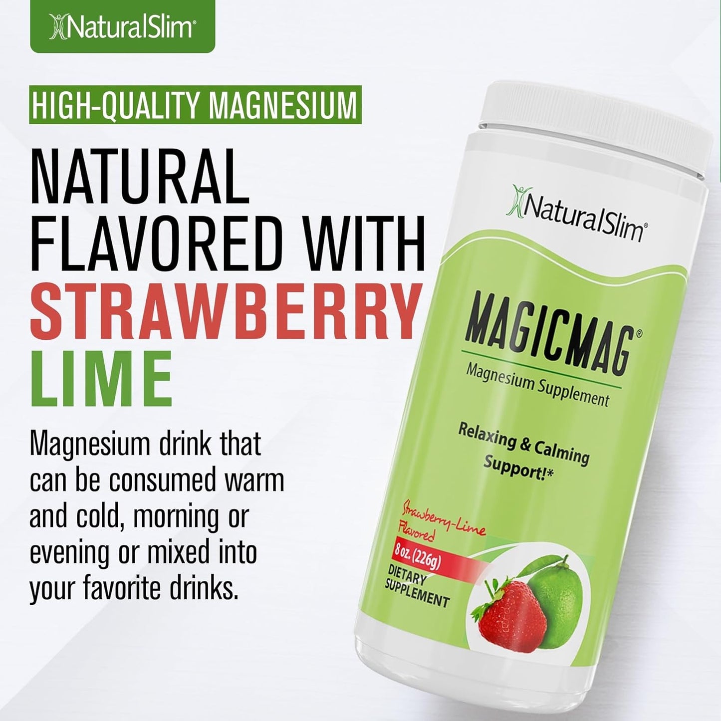 CITRATO DE MAGNESIO MAGICMAG NATURALSLIM EN POLVO