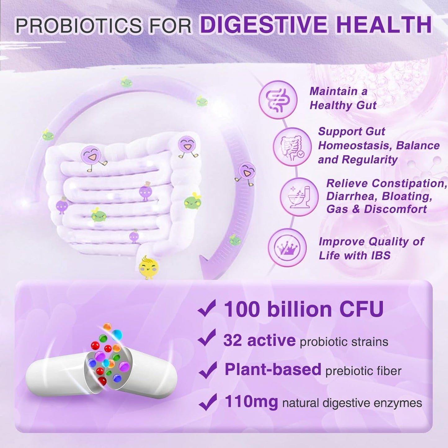 PRÓBIOTICOS PARA LA MUJER 32 CEPAS 100 BILLONES ZEBORA