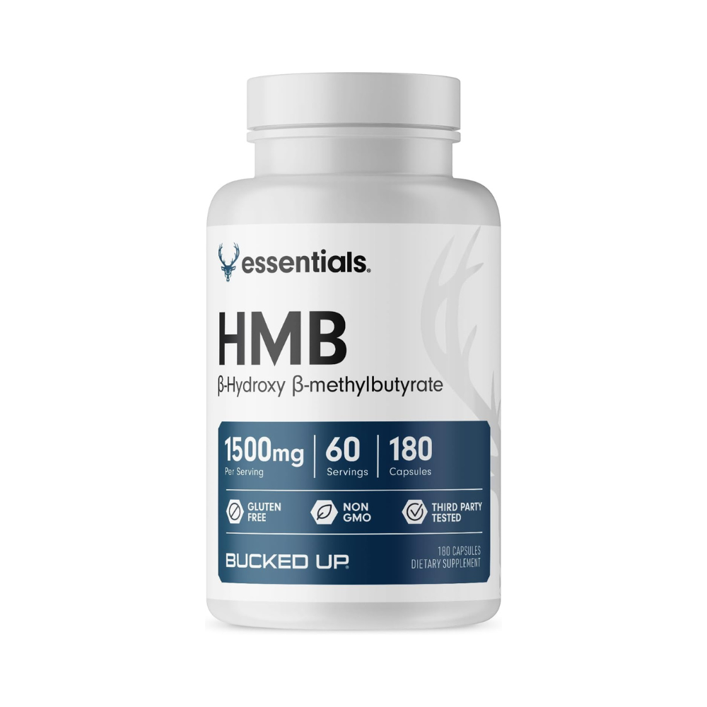 HMB (BETA-HIDROXI BETA-METILBUTIRATO) 1500MG 180 CÁPSULAS BUCKED UP