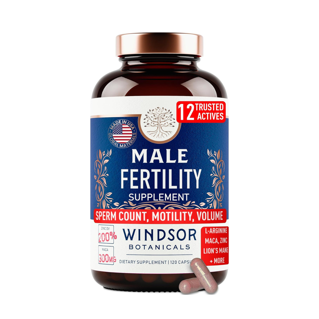 FERTILIDAD MASCULINA SUPLEMENTO PARA HOMBRES WINDSOR BOTANICALS