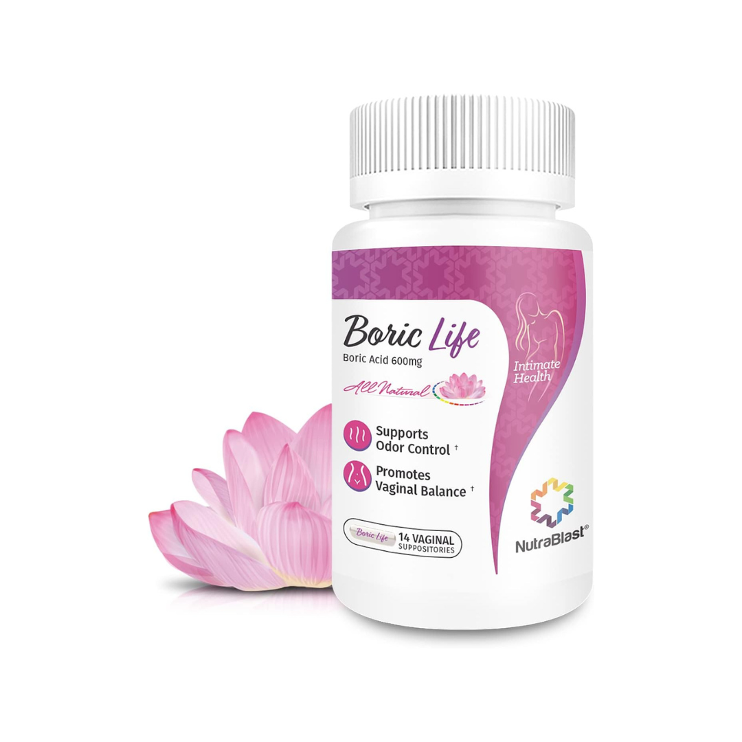 ÓVULOS DE ÁCIDO BÓRICO 600MG 14 UNDS BORIC LIFE