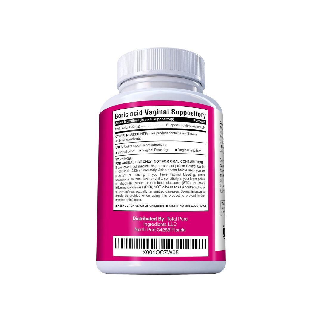 ÓVULOS DE ÁCIDO BÓRICO 600 MG PH HARMONY