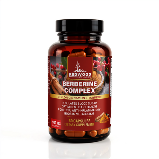 berberina con canela y curcuma 2000mg 60 capsulas