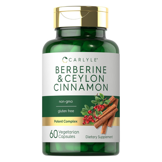 BERBERINA 2000 MG Y CANELA ALTA POTENCIA CARLYLE