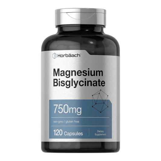 BISGLICINATO DE MAGNESIO 120 CÁPSULAS 750 MG HORBÄACH