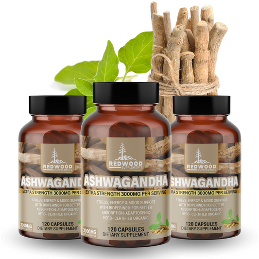 ASHWAGANDHA REDWOOD 3000 MG PACK 3