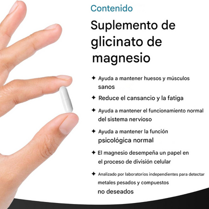 GLICINATO DE MAGNESIO 1040MG 120 CAPSULAS NEW LEAF