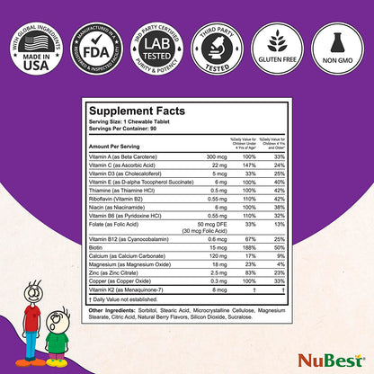 NUBEST TALL 10+ FORMULA DE CRECIMIENTO INFANTIL