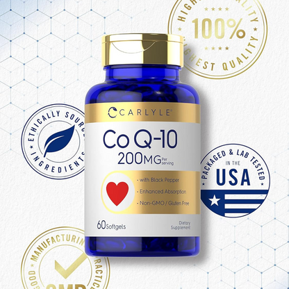 COENZIMA COQ10 200MG ULTRA POTENCIA CARLYLE