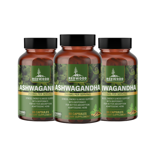 ASHWAGANDHA REDWOOD 2100 MG PACK 3