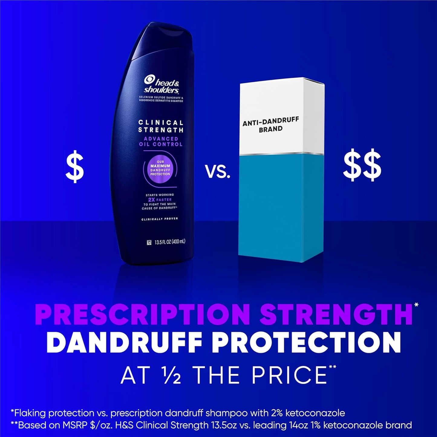 SHAMPOO ANTICASPA HEAD&SHOULDER ADVANCE OIL CONTROL (MORADO)