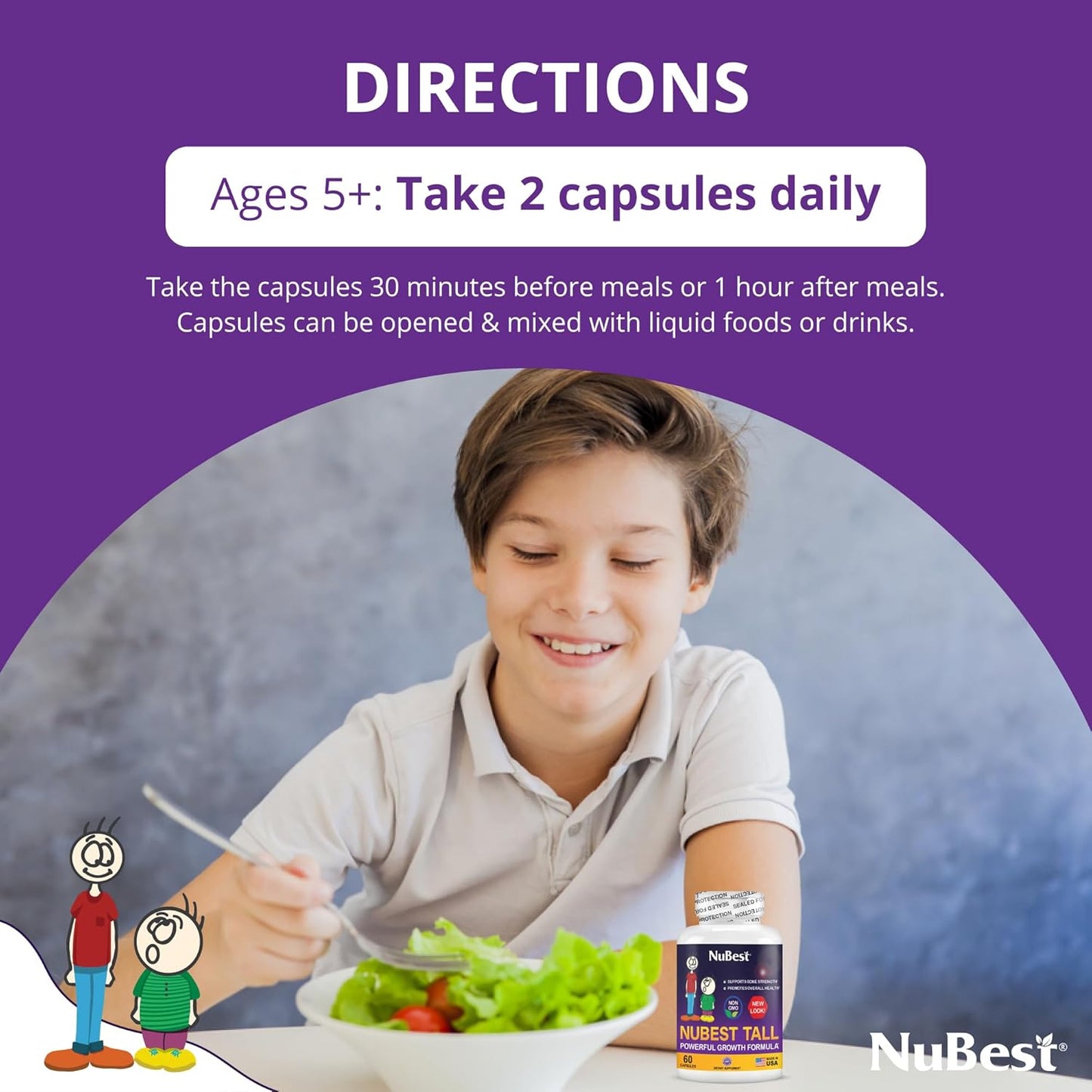 NUBEST TALL 10+ FORMULA DE CRECIMIENTO INFANTIL