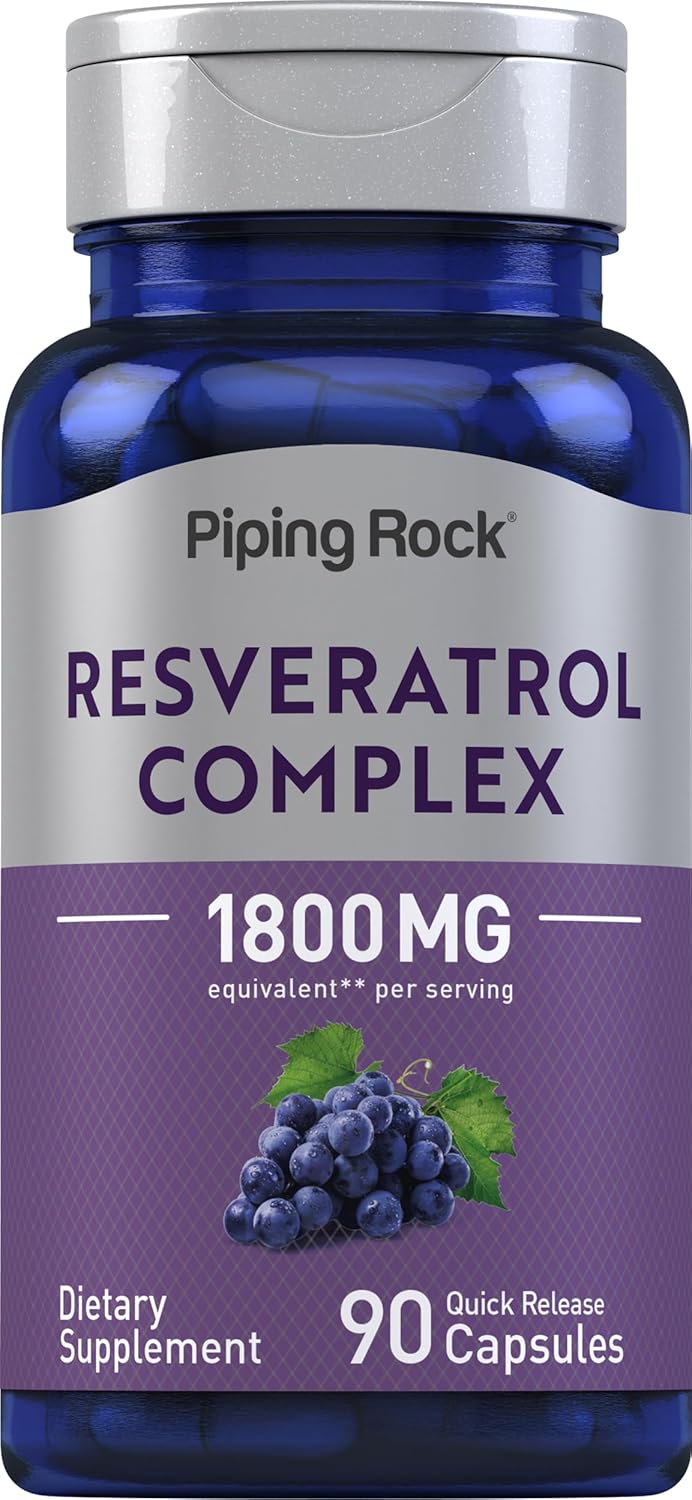 resveratrol  1800mg 90 cápsulas Ultra potente