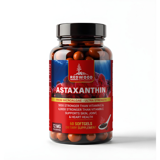 astaxantina natural 12mg 60 capsulas blandas