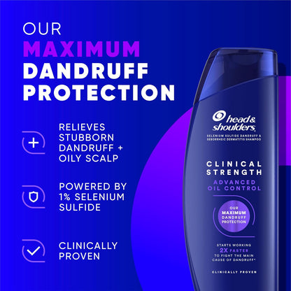 SHAMPOO ANTICASPA HEAD&SHOULDER ADVANCE OIL CONTROL (MORADO)