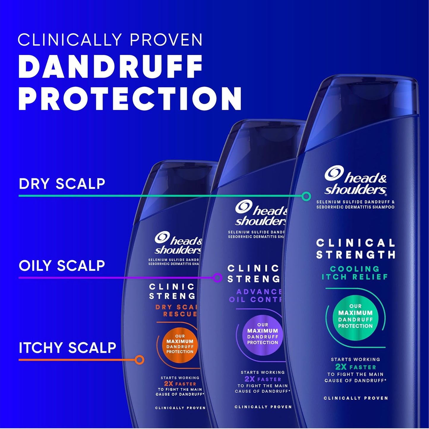 SHAMPOO ANTICASPA HEAD&SHOULDER ADVANCE OIL CONTROL (MORADO)
