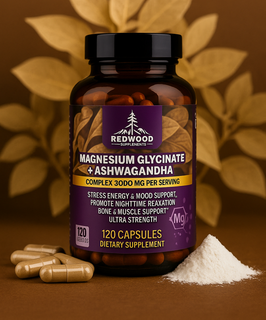 glicinato de magnesio con ashwagandha.