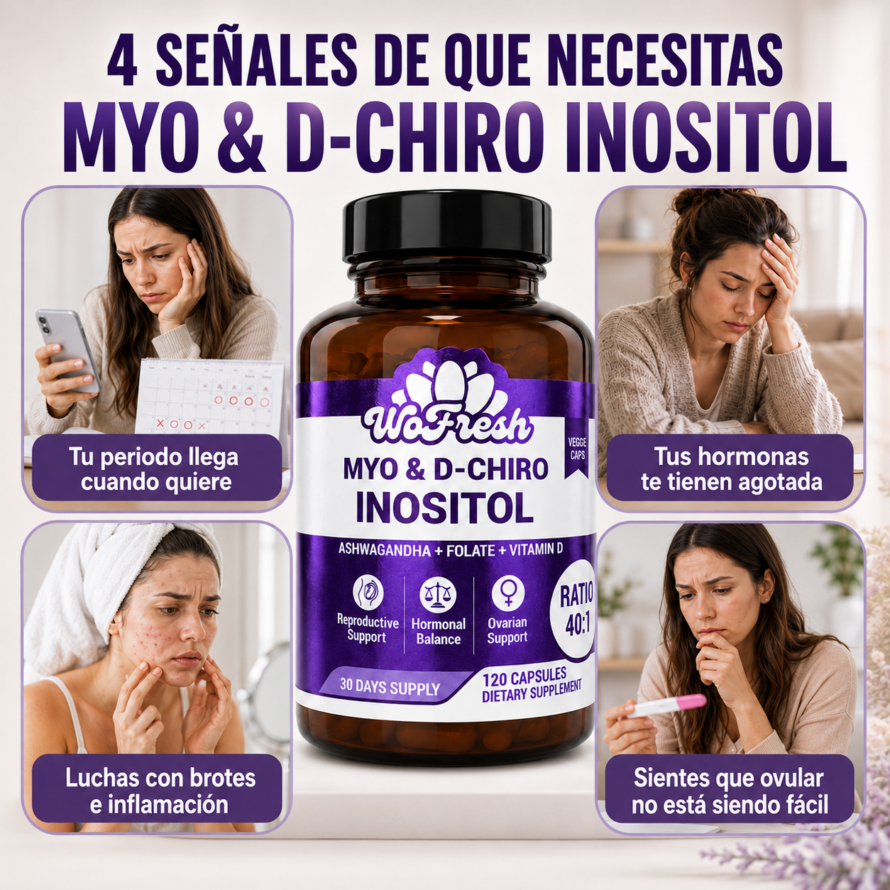 MYO D CHIRO INOSILTOL WOFRESH 2050MG PACK 2