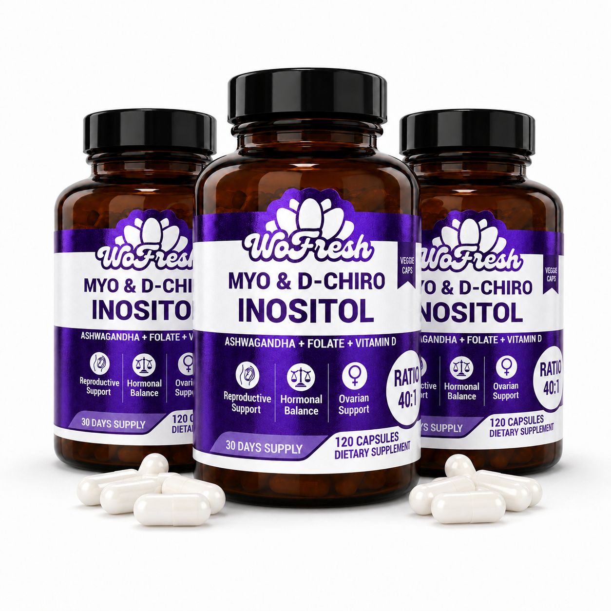 MYO D CHIRO INOSILTOL WOFRESH 2050MG PACK 3