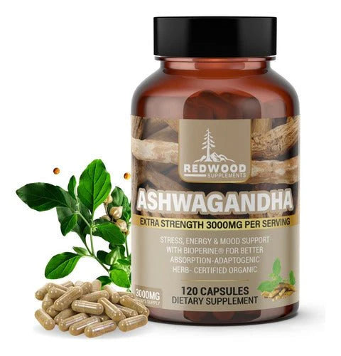 ASHWAGANDHA REDWOOD 3000 MG-M