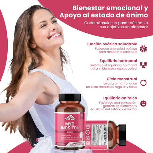 MYO INOSITOL WOFRESH 2000 MG APOYO FERTILIDAD