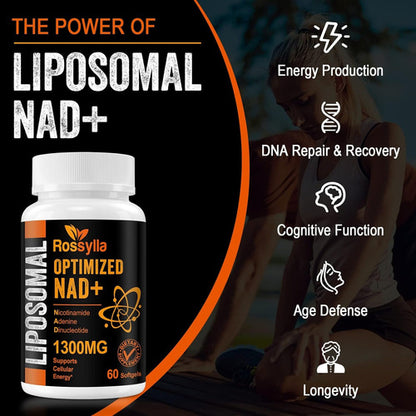 NAD NICOTINAMIDA LIPOSOMAL AVANZADA 1300 MG