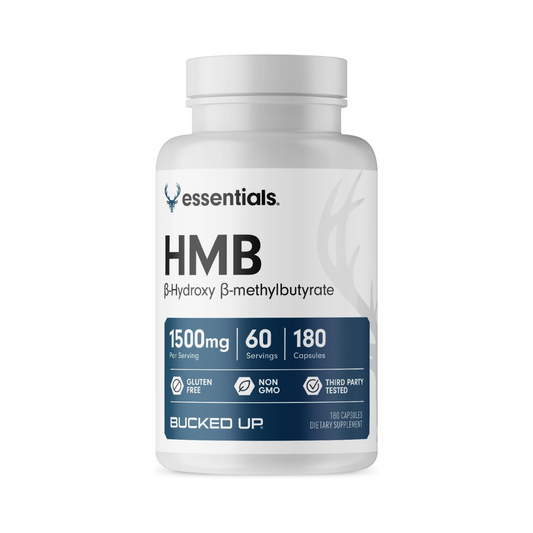 HMB (BETA-HIDROXI BETA-METILBUTIRATO) 1500MG 180 CÁPSULAS BUCKED UP
