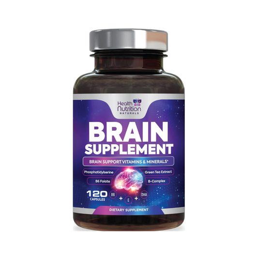 NOOTROPICO SUPLEMENTO CEREBRAL  HEALTH NUTRITION NATURALS 120 CAPS