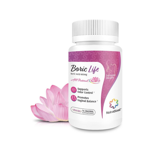 ÓVULOS DE ÁCIDO BÓRICO 600MG 14 UNDS  BORIC  LIFE
