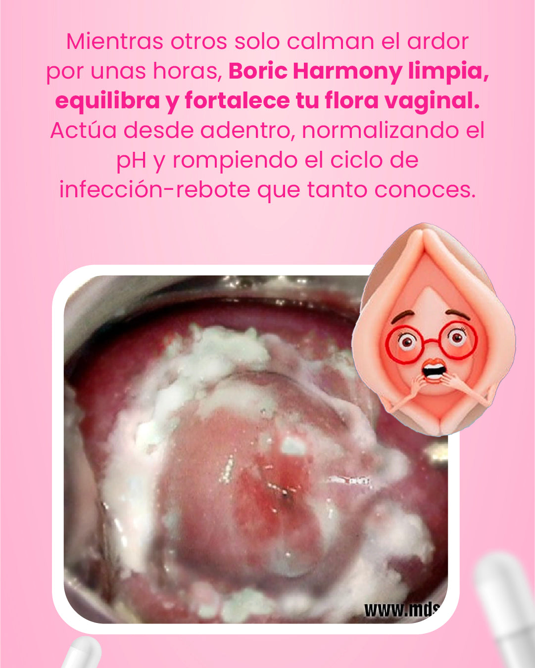 ÓVULOS DE ÁCIDO BÓRICO 600 MG BORIC HARMONY