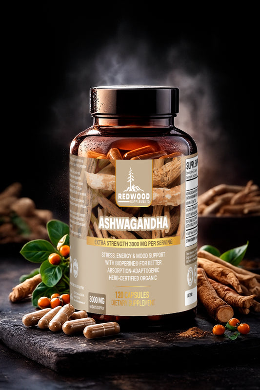 ASHWAGANDHA REDWOOD 3000 MG-CT